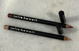 2 Julie Hewett Lip Liner - Omit &amp; Gem Noir - 0.04oz NIB - $29.70