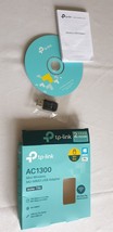 TP-Link AC1300 Mini Wireless MU-MIMO USB Adapter 400 Mbps Black Archer T3U - $14.99