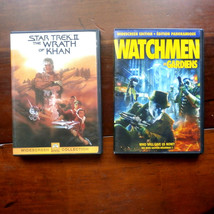 Star Trek Ii The Wrath Of Khan And Watchmen Les Gardens DVD&#39;S- L@@K! - £7.80 GBP