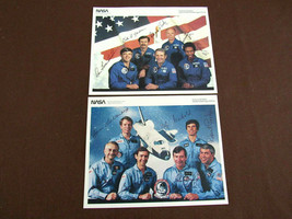STS-8 STS-9 Nasa Shuttle Astronaut AUTO-PEN Signed Original 10 X 8 Litho Photo&#39;s - £39.10 GBP