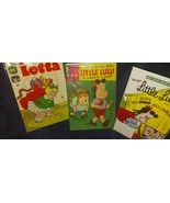 3 CLASSIC COVERS FROM THE SILVER AGE/VF..LITTLE LULUX2, LITTLE LOTTA, fr sh - €26,14 EUR
