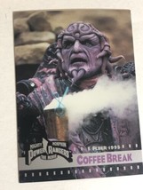 Mighty Morphin Power Rangers The Movie 1995 Trading Card #119 Coffee Break - £1.54 GBP