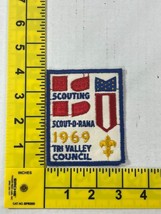 Scouting Scout-o-Rama Tri Valley Council 1969 Vintage BSA Patch - £19.78 GBP