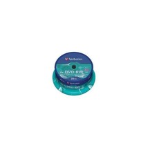 Verbatim 43639 4.7GB DVD-RW - Spindle 25 Pack  - $63.00