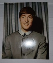 Vintage John Lennon  Signed Promo Print Photo 1960&#39;s 8x10 Beatles - $14.99