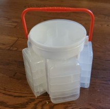 Plastic Craft Organization Case Sides Pop Off For Ease of Use - £6.76 GBP