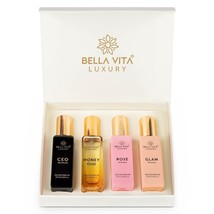 Bella Vita Luxury Perfume Gift Set For Woman 4 X 20ml Eau De Parfume Free Ship - £33.30 GBP