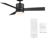 Axis 44&quot; Smart Indoor/Outdoor 3-Blade Ceiling Fan Bronze 3K LED Light w/... - $331.85