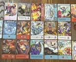 Dragamonz Dragon Card Game Lot 19 Cards Mythic Clear Series 2 - $29.70