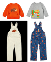 NEW Christian Robinson 4 Pc Clothes Bundle sz 2T w/ overalls, sweatshirt, tee - £15.52 GBP