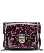New Patricia Nash Women&#39;s Esbly Chain Shoulder Bag Scarlet Bloom - £142.78 GBP