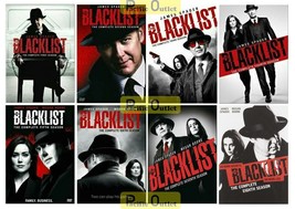 The Blacklist Complete Series Seasons 1 2 3 4 5 6 7 &amp; 8 DVD New Sealed Set 1-8 - £41.50 GBP