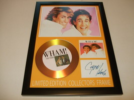 Wham Signed Gold Cd Disc New - £13.63 GBP