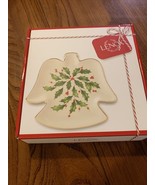 Lenox Hosting The Holiday Angel Party Desert plate Christmas platter 5.2... - $10.00