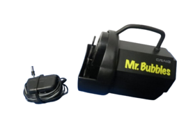Vtg 2003 Mr Bubbles Double Bubble Blower Machine Black W/Adapter Craig I... - £13.29 GBP