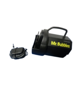 Vtg 2003 Mr Bubbles Double Bubble Blower Machine Black W/Adapter Craig I... - £13.25 GBP