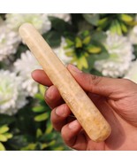120g!-145X25mm~Golden Quartz Massage Wand Tool Metaphysical Healing Crys... - $634.50 MXN