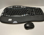 Logitech K350 Wireless Wave Keyboard and M325 Mouse with Nano Receiver -... - £19.80 GBP