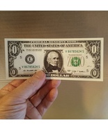 Zero Dollar Bill - Novelty Cash Money Currency Note - $3.00