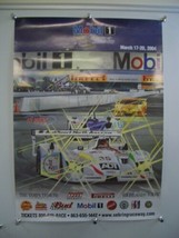 52nd 12 HOURS OF SEBRING RACING POSTER 2004 VG - $47.53