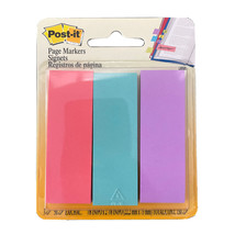2 X Post-It Page Markers .875&quot;X2.875&quot; 3/Pkg-Assorted - $11.99