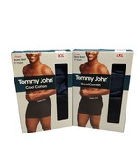 Tommy John Boxer Briefs Mens 2XL lot of 2 Black Navy Cool Pima Cotton 4”... - $64.70 CAD
