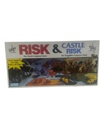 Risk &amp; Castle Risk Board Games Vtg 1990 Parker Brothers 2 Games in 1 Bra... - $1,045.18 MXN
