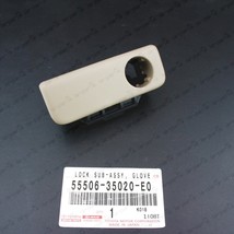 New Genuine OEM Toyota 03-09 4Runner Fawn Color Glove Box Lock 55506-350... - $18.52