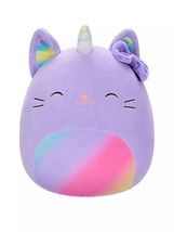 Squishmallows 8&quot; Easter Cienna The Caticorn with Bow - £20.11 GBP