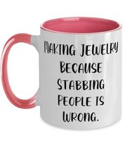 Making Jewelry Because Stabbing People is Wrong. Jewelry Making Two Tone... - £15.29 GBP