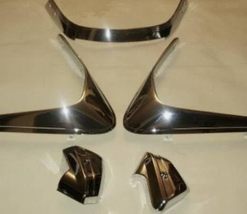 Generic Five Pieces Chrome Set For Honda helix cn250 fork cover, Visors,... - $2,024.72 MXN