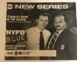 Tv Show NYPD Blue Tv Guide Print Ad David Caruso Dennis Franz Tpa14 - $5.93