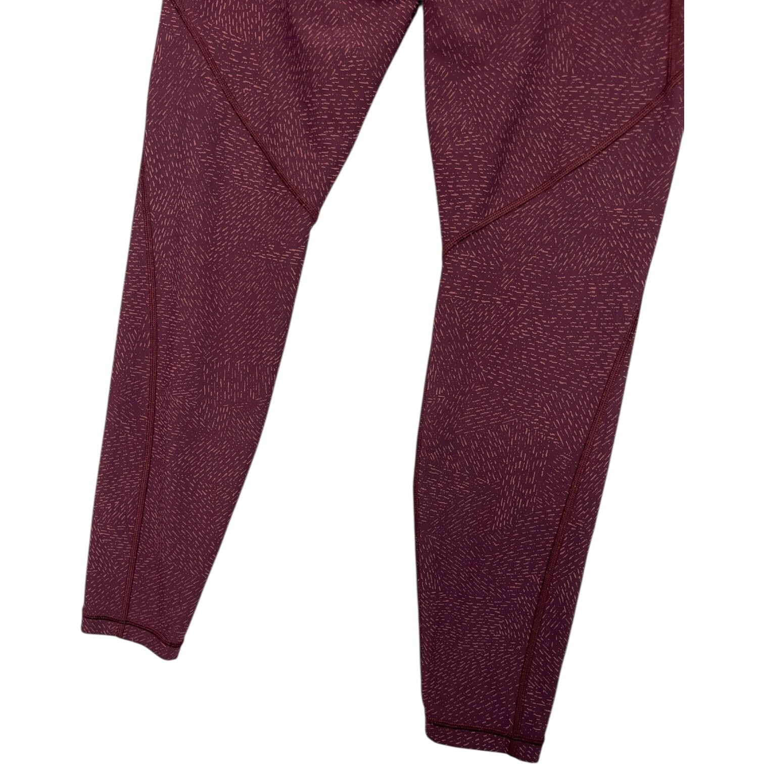 Athleta Leggings Womens Small Purple Salutation Stash Pocket Tight Workout Yoga Item image 5