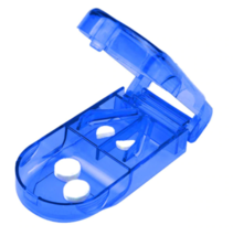 Pill Cutter Ergonomic Easy To Use Pill Splitter Stainless Blades Medicin... - £4.66 GBP