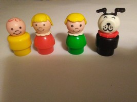 Fisher Price little people dog, boy and 2 girls - £22.50 GBP