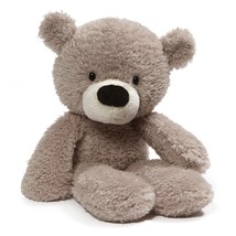 Gund Bear Fuzzy Grey 34cm - £31.08 GBP