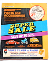 1989 J. C. Whitney &amp; Co. Automotive Parts and Accessories Catalog No. 68JB - $8.90