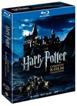 HARRY POTTER Complete 8-Film Movie Collection - 8-Disc BLU-RAY Daniel Ra... - £18.69 GBP