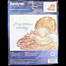 Janlynn Pray Without Ceasing Christian Heart Steps Counted Cross Stitch 024-0030 - £17.29 GBP