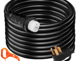VEVOR 50A 10ft Generator Extension Cord 14-50P to CS6364 Locking Ring Po... - $113.99