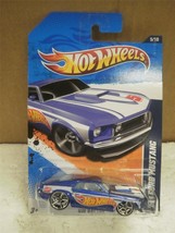 Hot WHEELS- &#39;69 Ford MUSTANG- Hw RACING- NO.155- New On CARD- L15 - £2.84 GBP