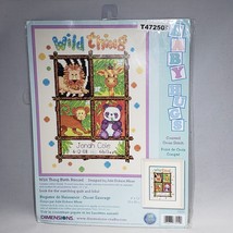 Dimensions Baby Hugs Counted Cross Stitch Kit Wild Thing Birth Record 73250 - $18.95