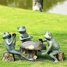 SPI Home 34211 Card Cheat Frogs Garden Sculpture Set - £544.45 GBP