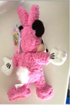 Walt Disney World Easter Minnie Mouse Bunny 2008 Plush Doll NEW image 3