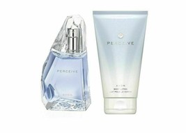 AVON - Perceive Eau de Parfum Spray EDP 50ml &amp; Body Lotion 150ml Brand New - £26.31 GBP