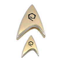 Star Trek Discovery Enterprise Operations Badge &amp; Pin Set - £32.30 GBP