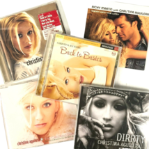 Christina Aguilera 5 CD Bundle Ricky Martin Back Basics Dirrty Christmas Song  - £24.98 GBP