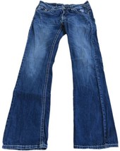 Miss Me Jeans Signature Boot Bootcut Denim Embellished  Pockets Size 30 - £20.61 GBP