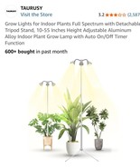 Grow Lights for Indoor Plants Full Spectrum with 10-55 Inches,  - $709.66 MXN