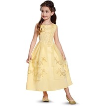 Disney -  Belle -  Beauty &amp; The Beast Ball Gown - Girls&#39; Size Small - Yellow - £15.69 GBP